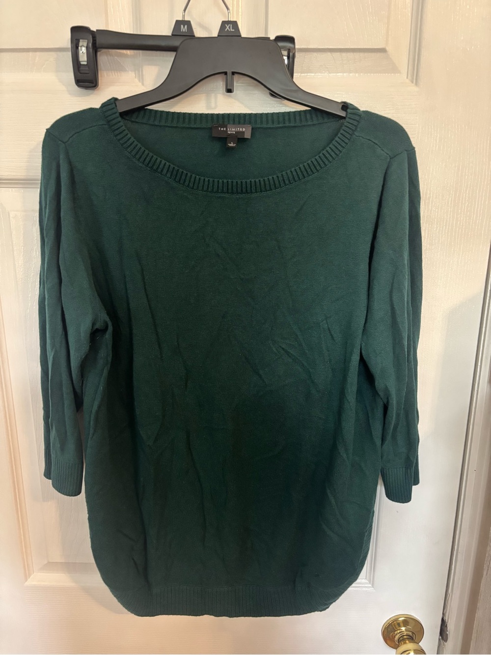 The Limited Women’s Green Crewneck Sweater